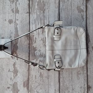 Coach White Small Purse